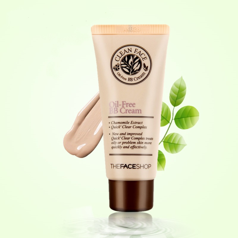 The Face Shop - Clean Face Oil Free BB Cream